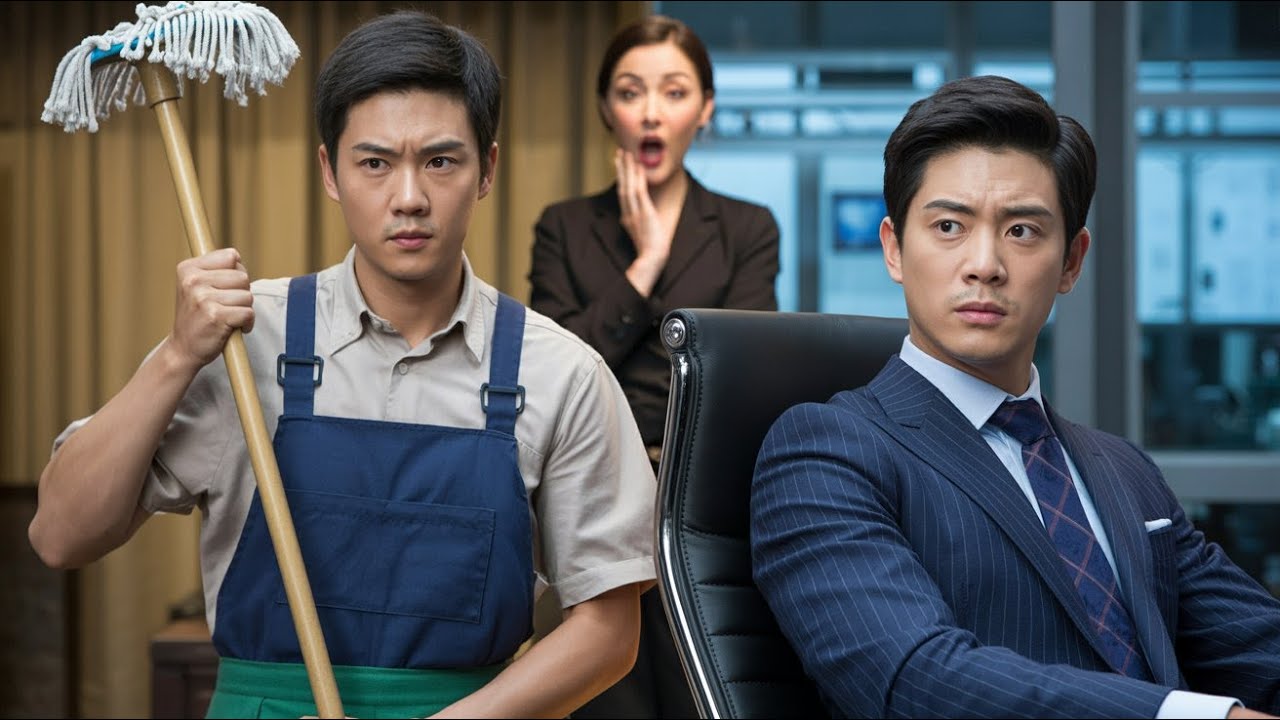 He Was Just a Cleaner&hellip; Until He Sat in the CEO&rsquo;s Chair