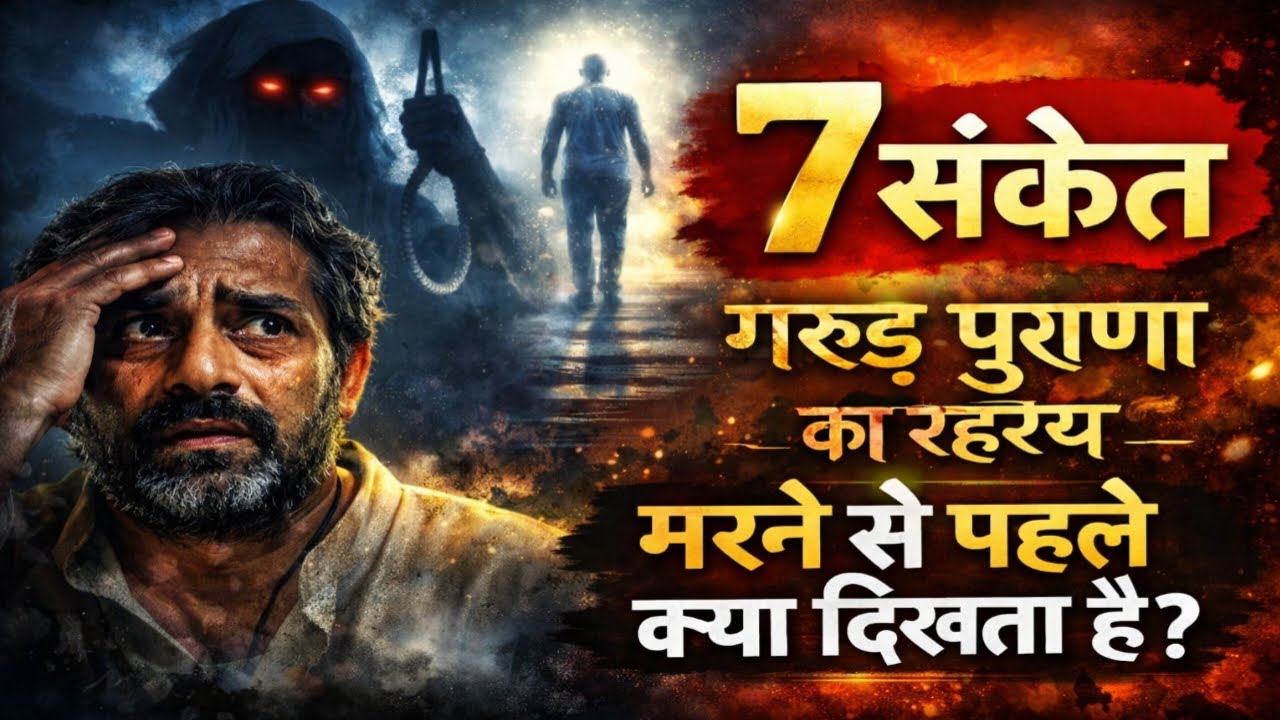 मृत्यु से पहले दिखने वाले 7 संकेत | Garud Puran Rahasya | मृत्यु से पहले आत्मा क्या महसूस करती है?