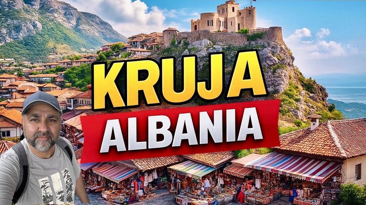 Эта албанская крепость хранит тайны, которым уже 500 лет — горный город Круя