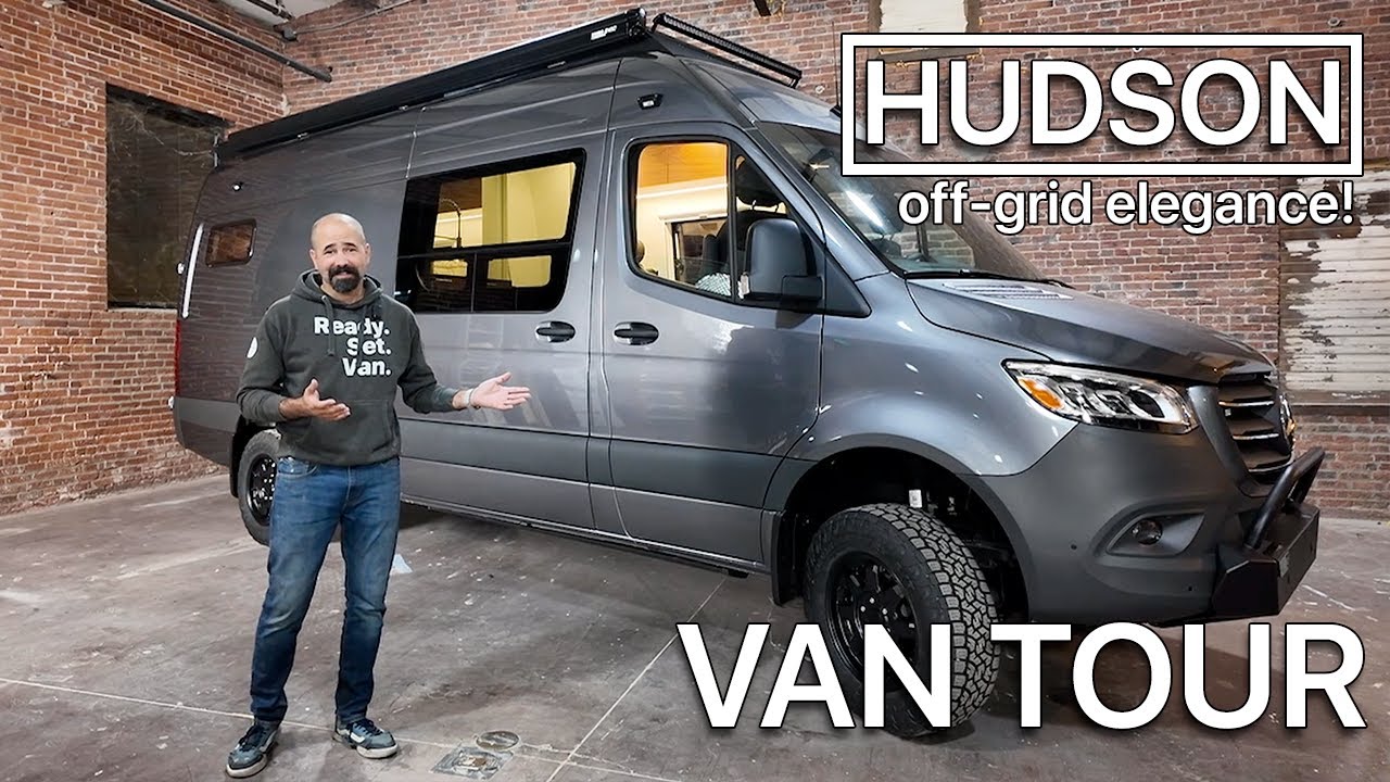 BUILT FOR ADVENTURE | HUDSON | All-Wheel-Drive Sprinter 170 with Luxurious Walnut Interior!