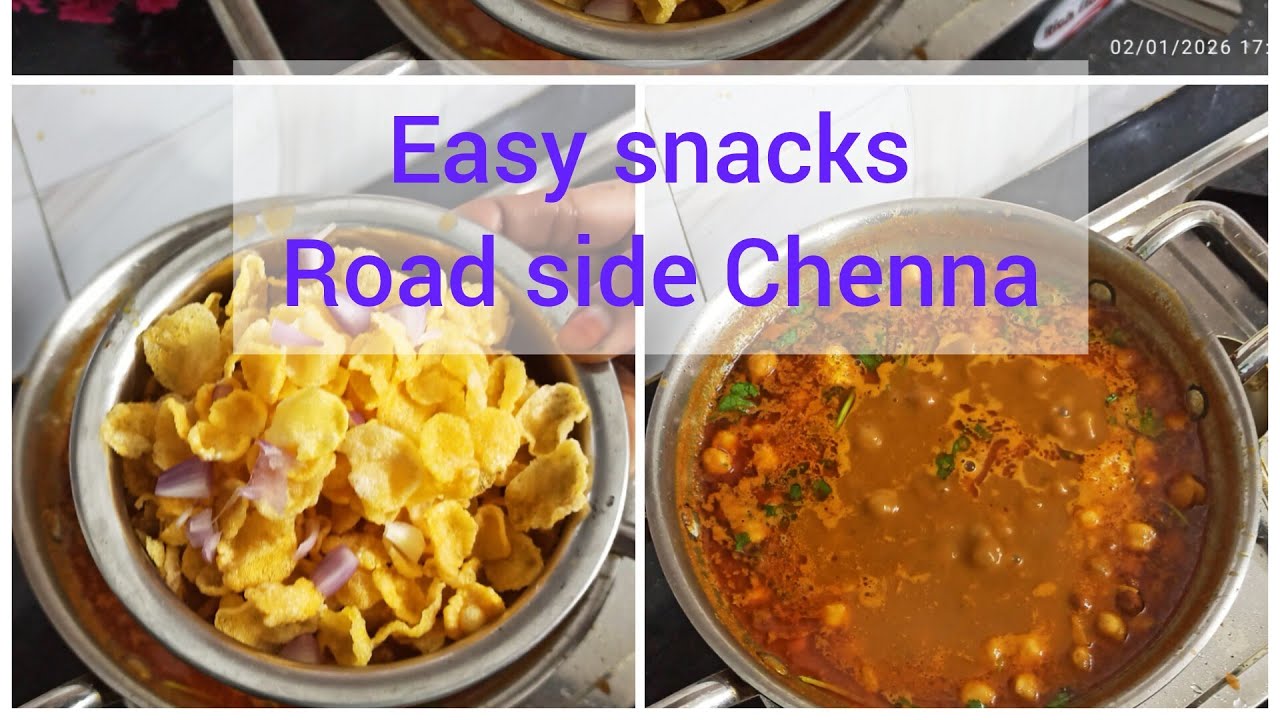 Easy & Healthy Snacks | T nagar Chenna Recipe in tamil | Healthy snacks 
