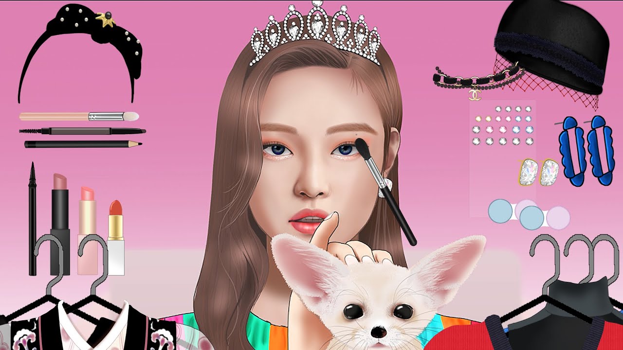 [Макияж] Blackpink Jennie Makeup Animation (6 вер.)