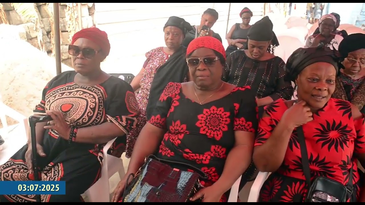 FUNERAL OF THE LATE MR  ISAAC BRUCE ODOOM   1