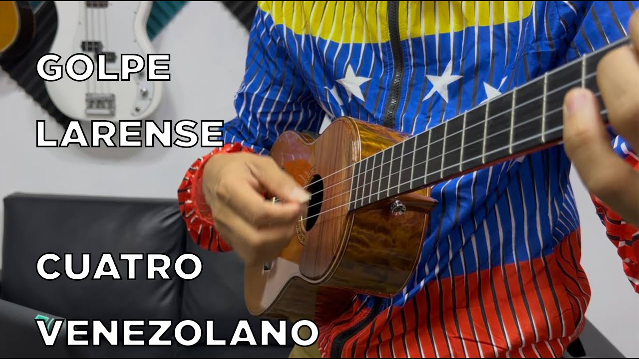 COMO TOCAR Golpe Larense Cuatro venezolano. Prof Alis Cruces