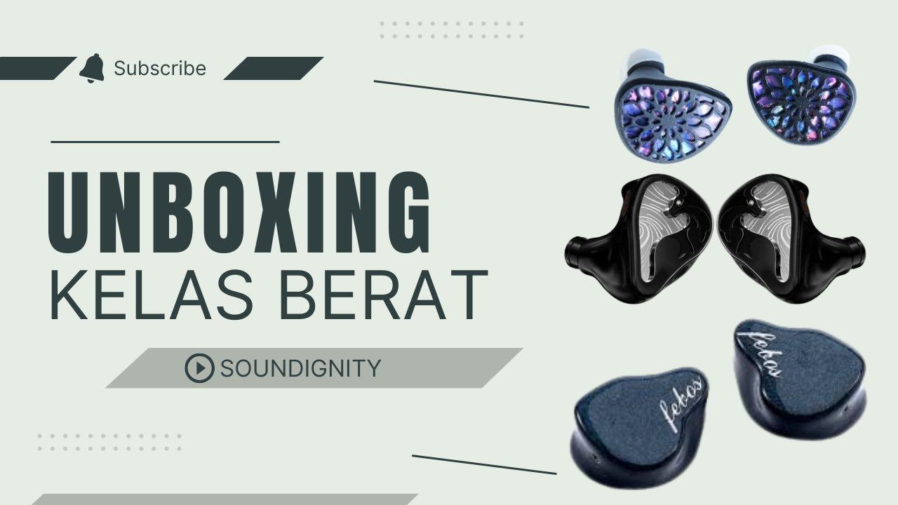 Apa Sih Yang Buat Mahal? 🤔- UNBOXING IEM LETSHUOER, TANGZU & FEBOS