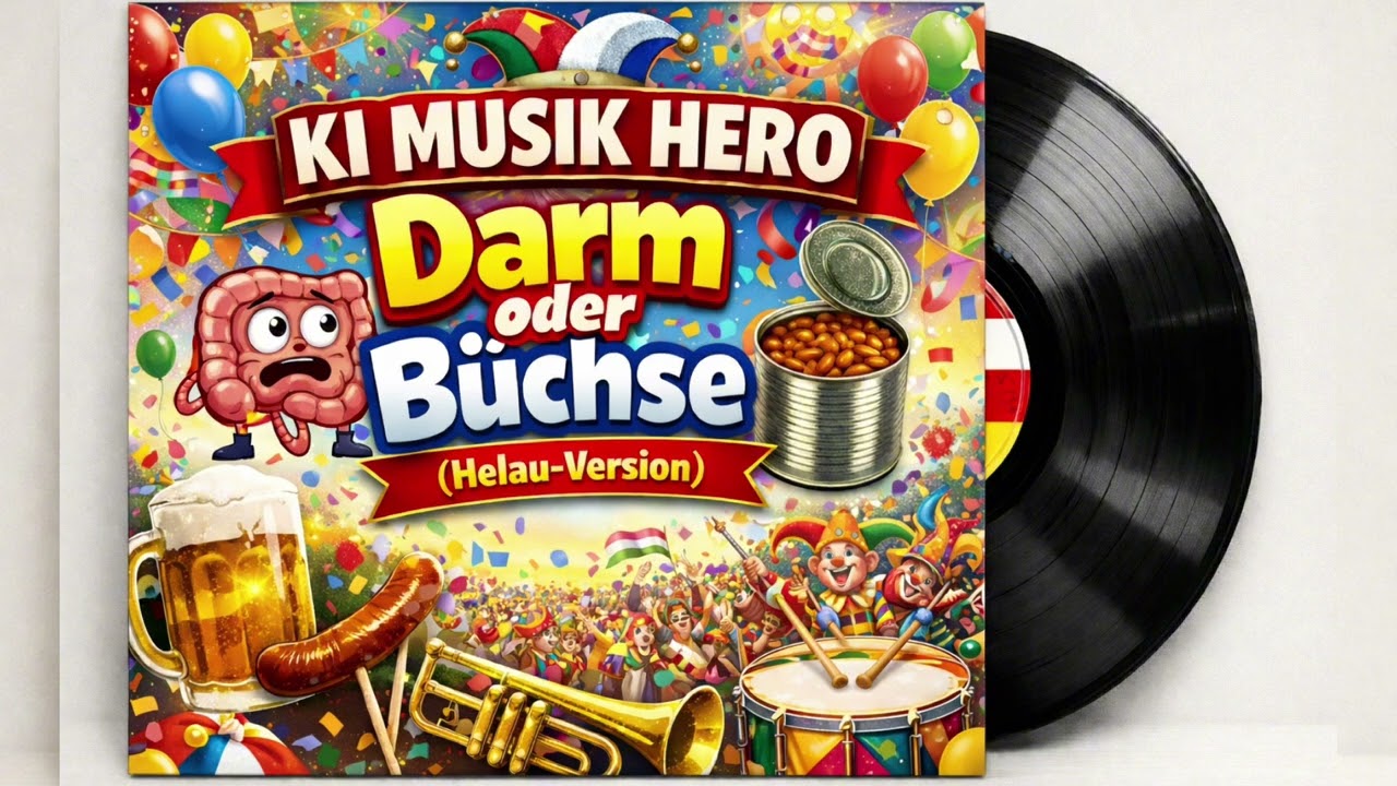 KI MUSIC HERO - Darm oder Büchse (Helau-Version)