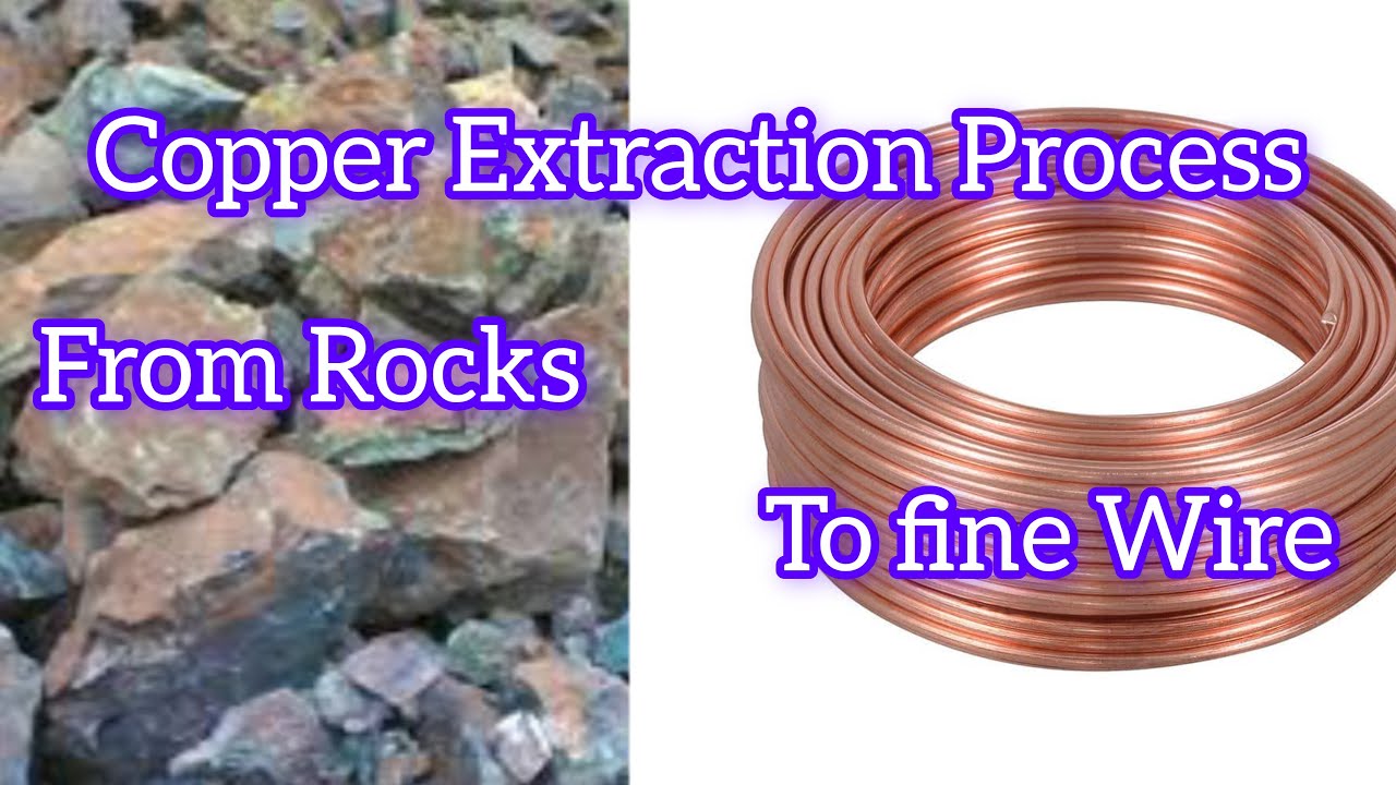 Copper Production process: From Rock to Metal