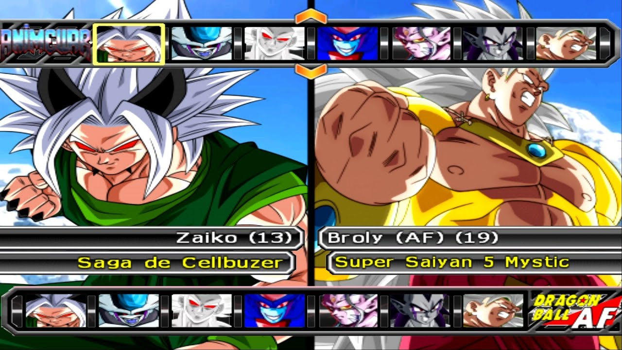 JHKUNO 89 vs MODS MAS CHETADOS 🔥 | ZAIKO TEAM vs BROLY SSJ 5 MYSTIC TEAM | DRAGON BALL Z BT3