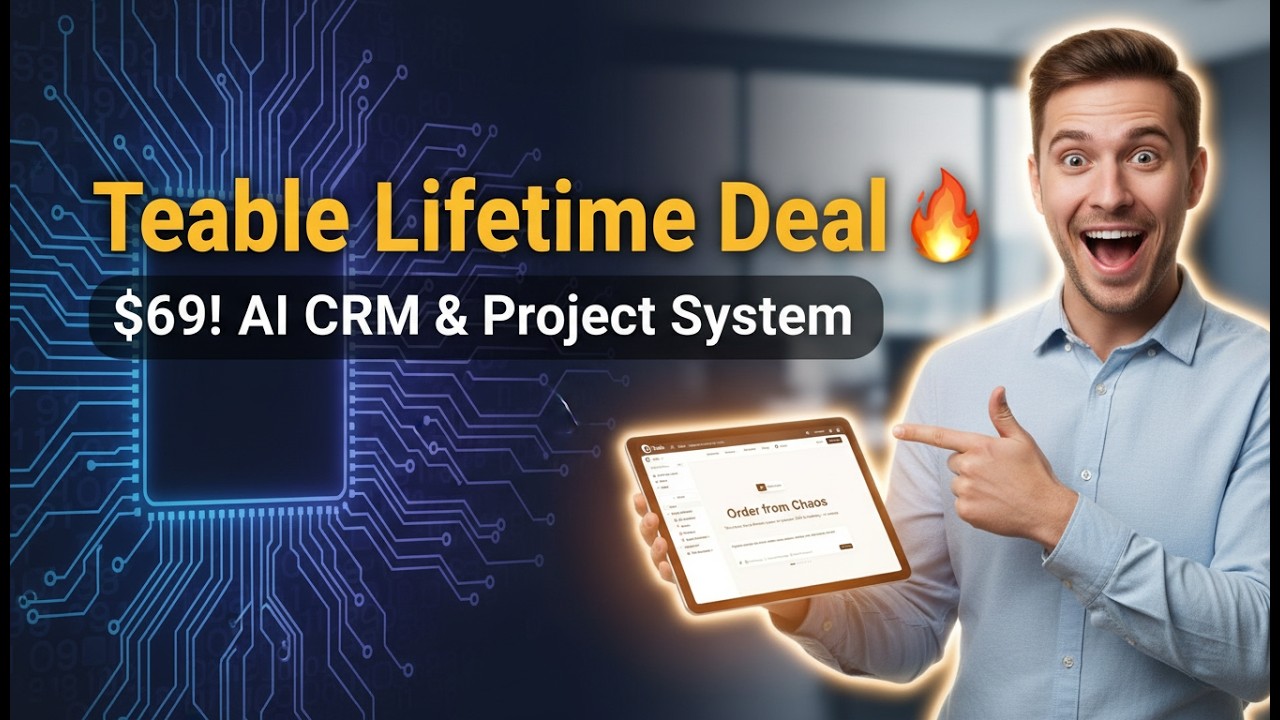 Пожизненное предложение от Teable | CRM-система и система управления проектами на основе ИИ всего...