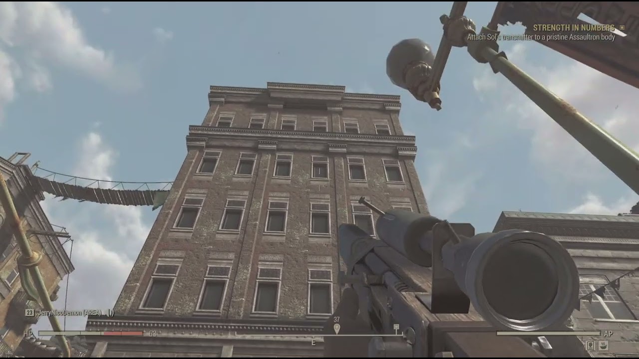 Fallout 76 Exploring Athens, Ohio
