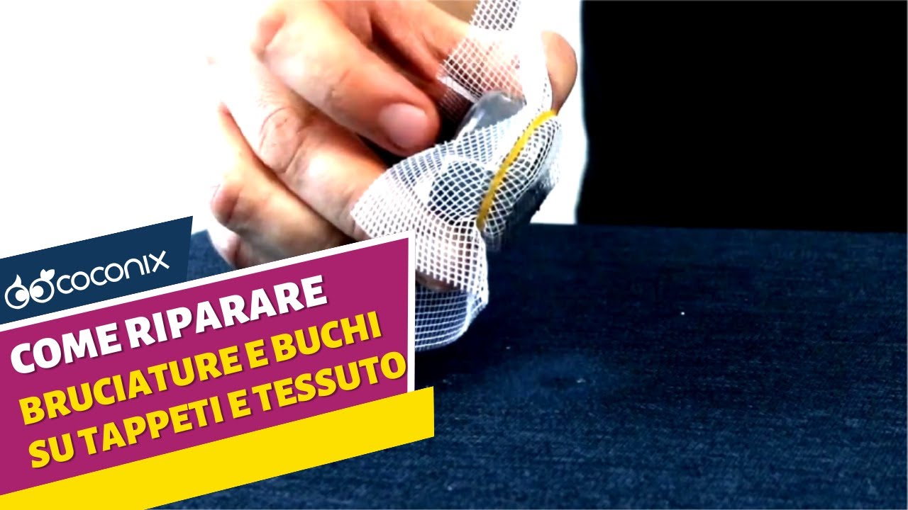 Come Riparare Bruciature e Buchi su Tessuti e Tappeti