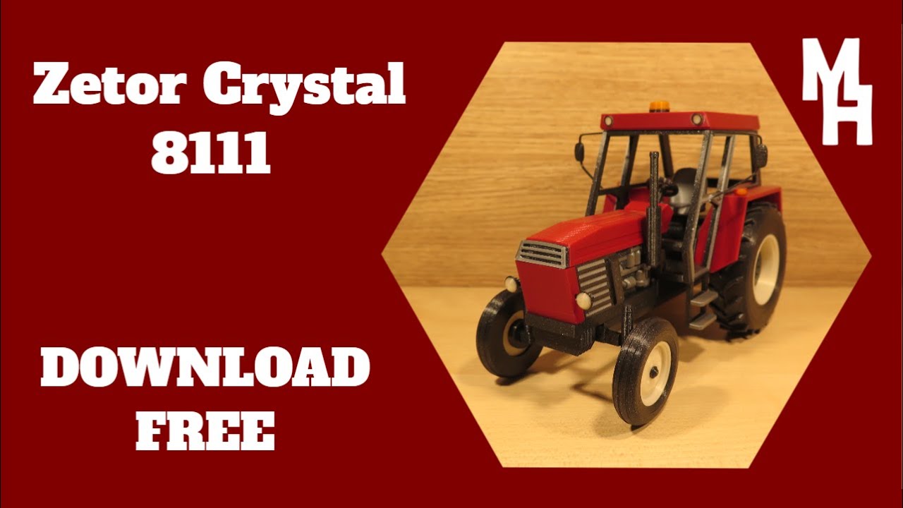 ZETOR CRYSTAL 8111 (for 3D Printer) + DOWNLOAD