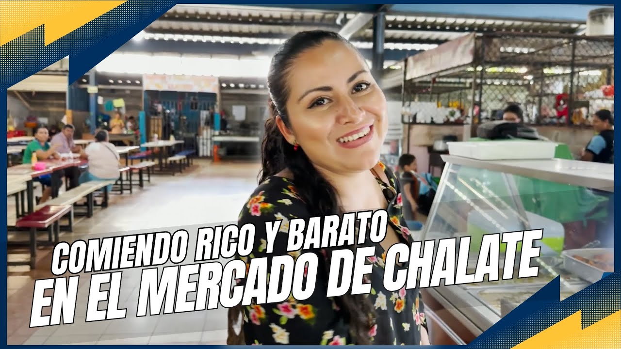 Comiendo rico y barato en el mercado de Chalatenango, tremendo almuerzo por $3.