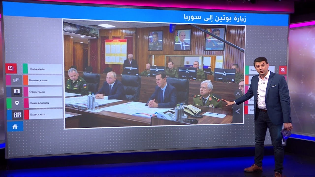 نسخة قرآن تاريخية هدية من بوتين للمسجد الأموي أثناء زيارته المفاجئة لدمشق