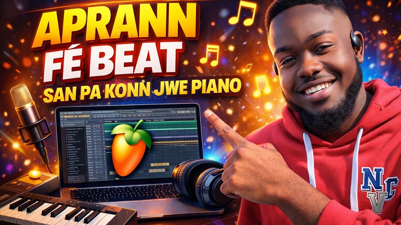 APRANN FÈ BEAT SANW PA KONN JWE PIANO #6