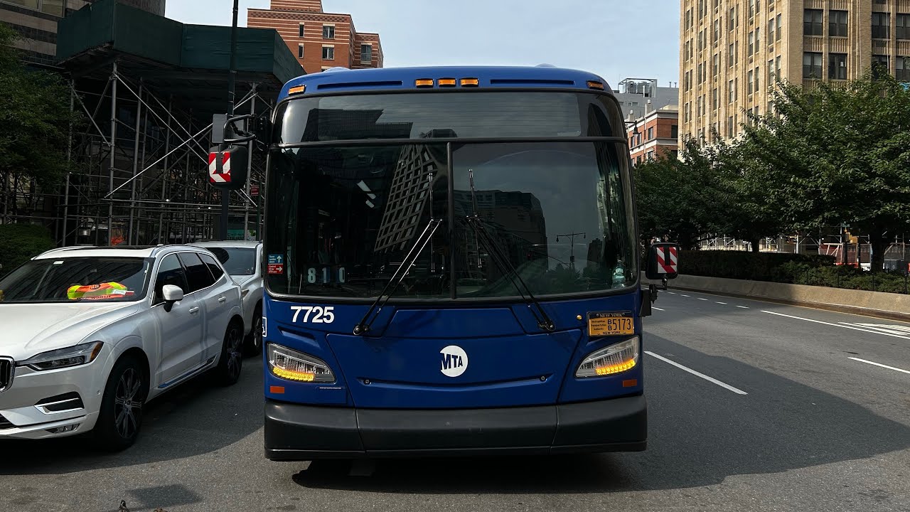 Onboard 2018 New Flyer XD40 #7725 on the B62 Bus to Long Island City Queens Plaza