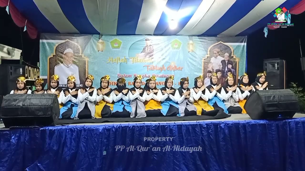 Kreatif ! Tari Saman dengan nadzhom Aqidatul Awam