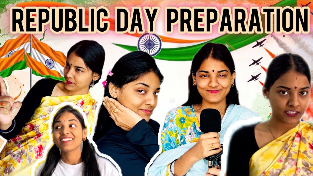 REPUBLIC DAY  PREPARATION IN EVERY SCHOOL #republicday #school #teacher #comedy #sonuteacher