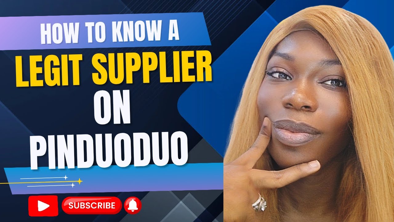 How to Know a legit supplier on pinduoduo China importation. 