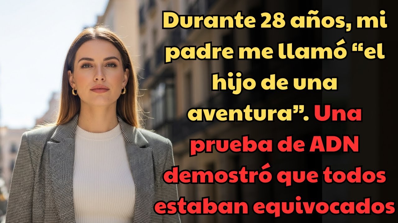 28 Años Llamado “Hijo de una Aventura” — Una Prueba de ADN Reveló la Verdad