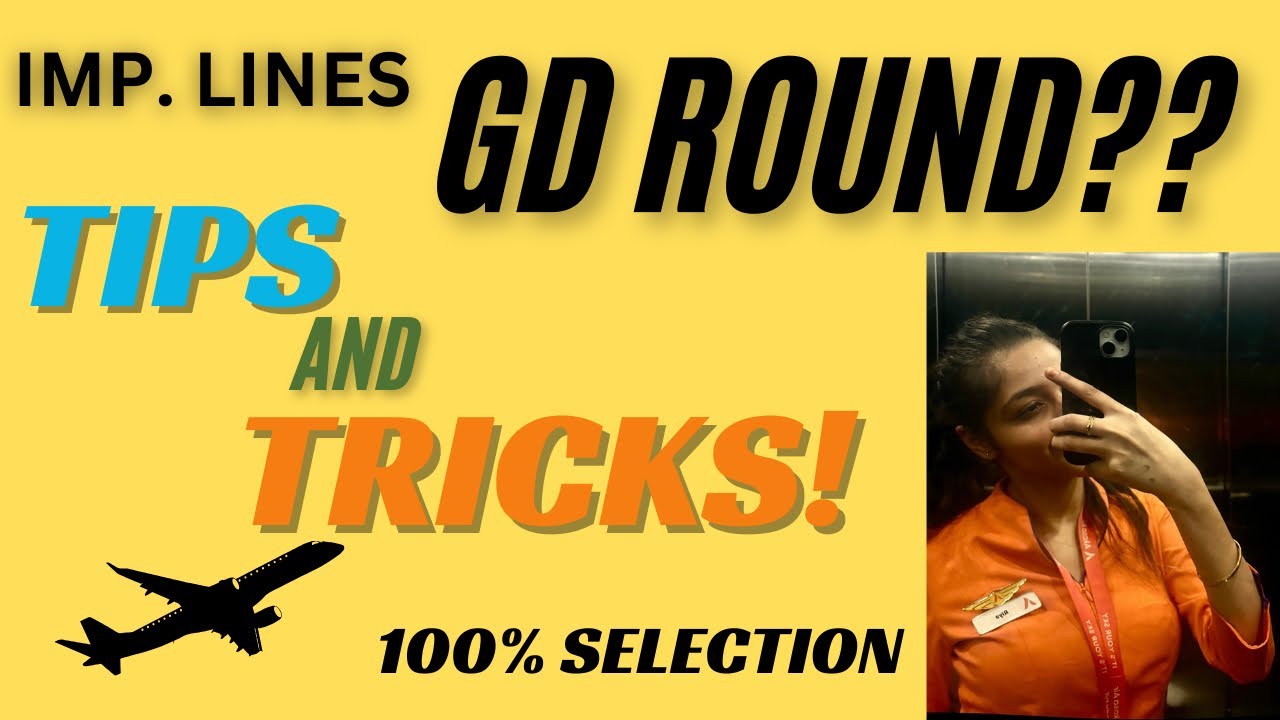 How to clear GD Round ll How to crack cabin crew group discussion round ll tips n tricks to crack ll