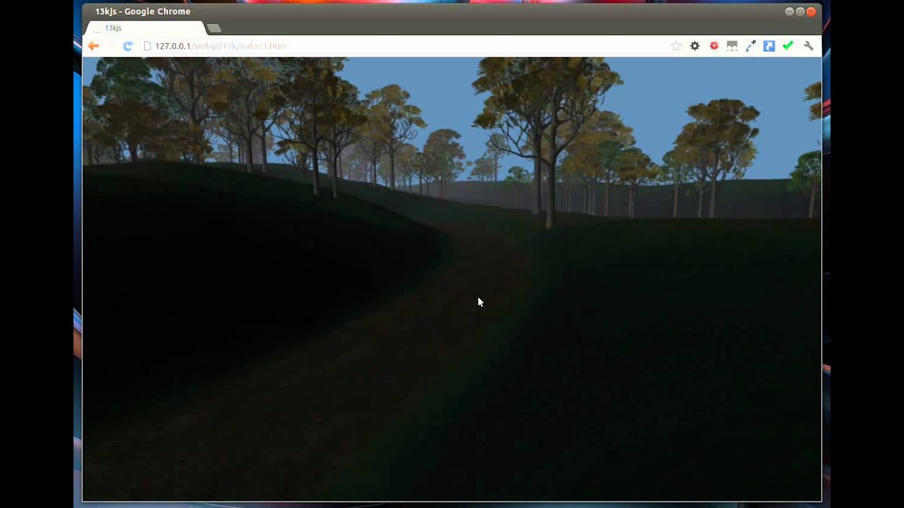 Early webgl demo - keeping it small