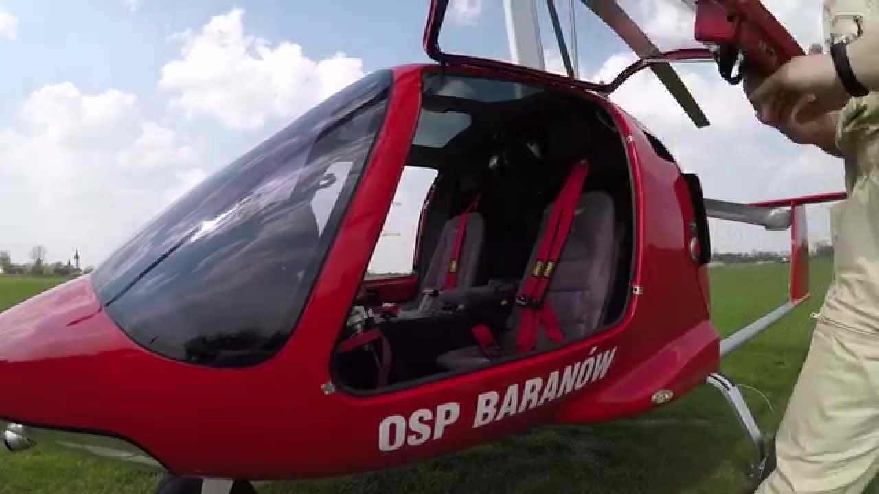 Wiatrakowiec z OSP Baran&oacute;w
