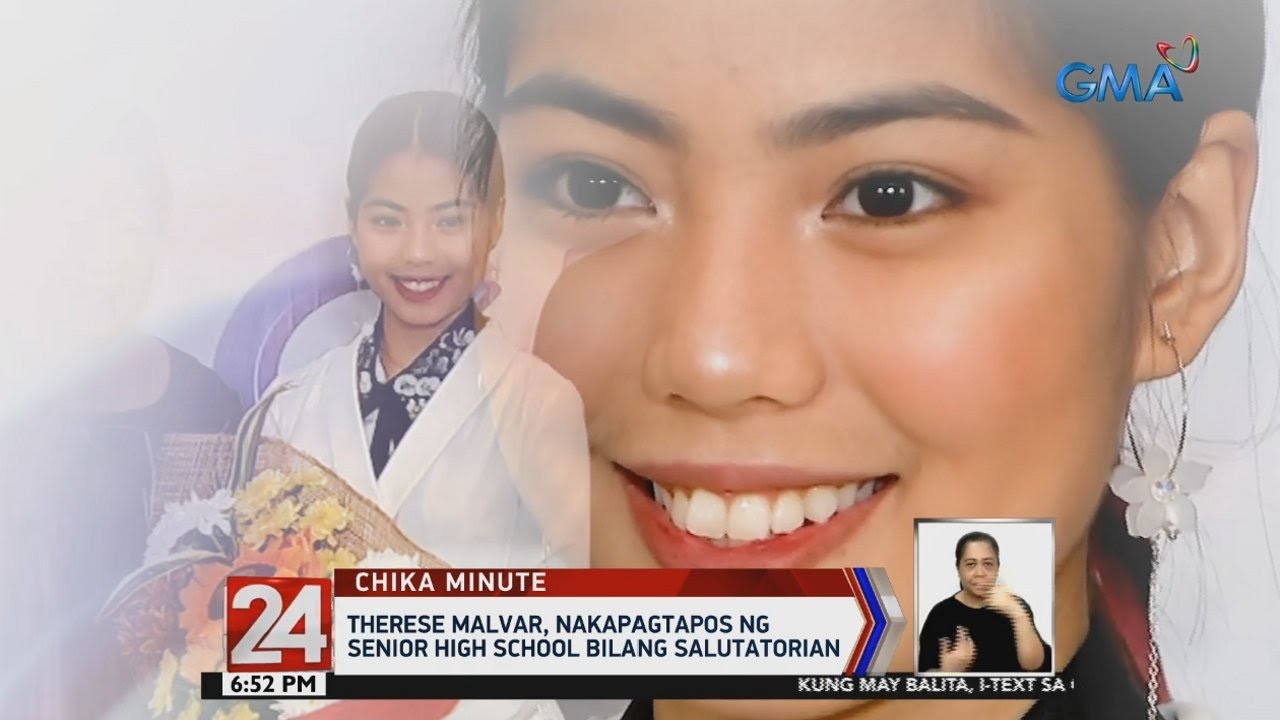 24 Oras: Therese Malvar, nakapagtapos ng senior high school bilang salutatorian...