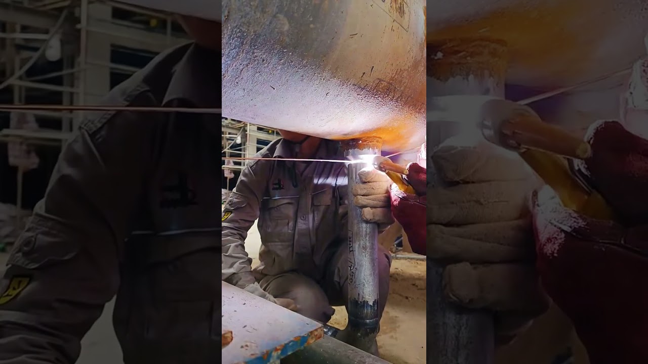 Oil pipeline welding process- Good tools and machinery make work easy