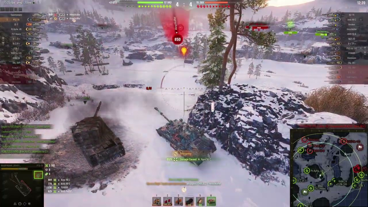 Epic Kolobanov medal PTZ-78 WoT. 16HP Clutch & 10k dmg!!!