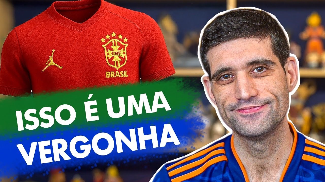 CAMISA VERMELHA da seleção brasileira é PISAR na nossa HISTÓRIA