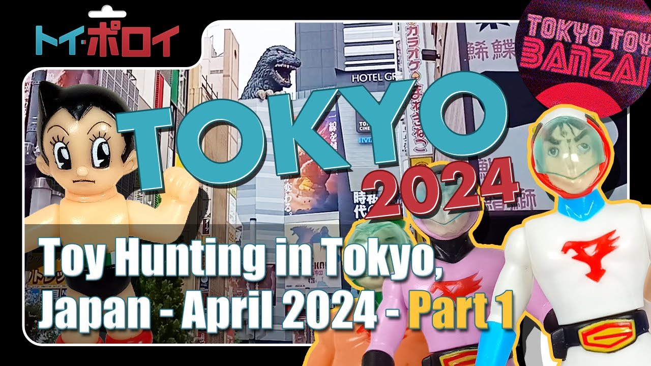 Охота за винтажными игрушками в Токио, Япония — апрель 2024 г. — Часть 1 — Toy Polloi
