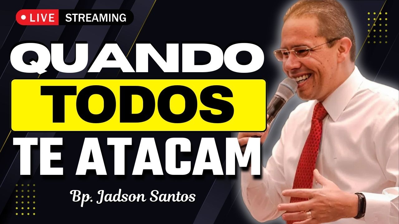 Quando as Pedradas Vêm – Fortaleça-se em Deus | Bp. Jadson Santos