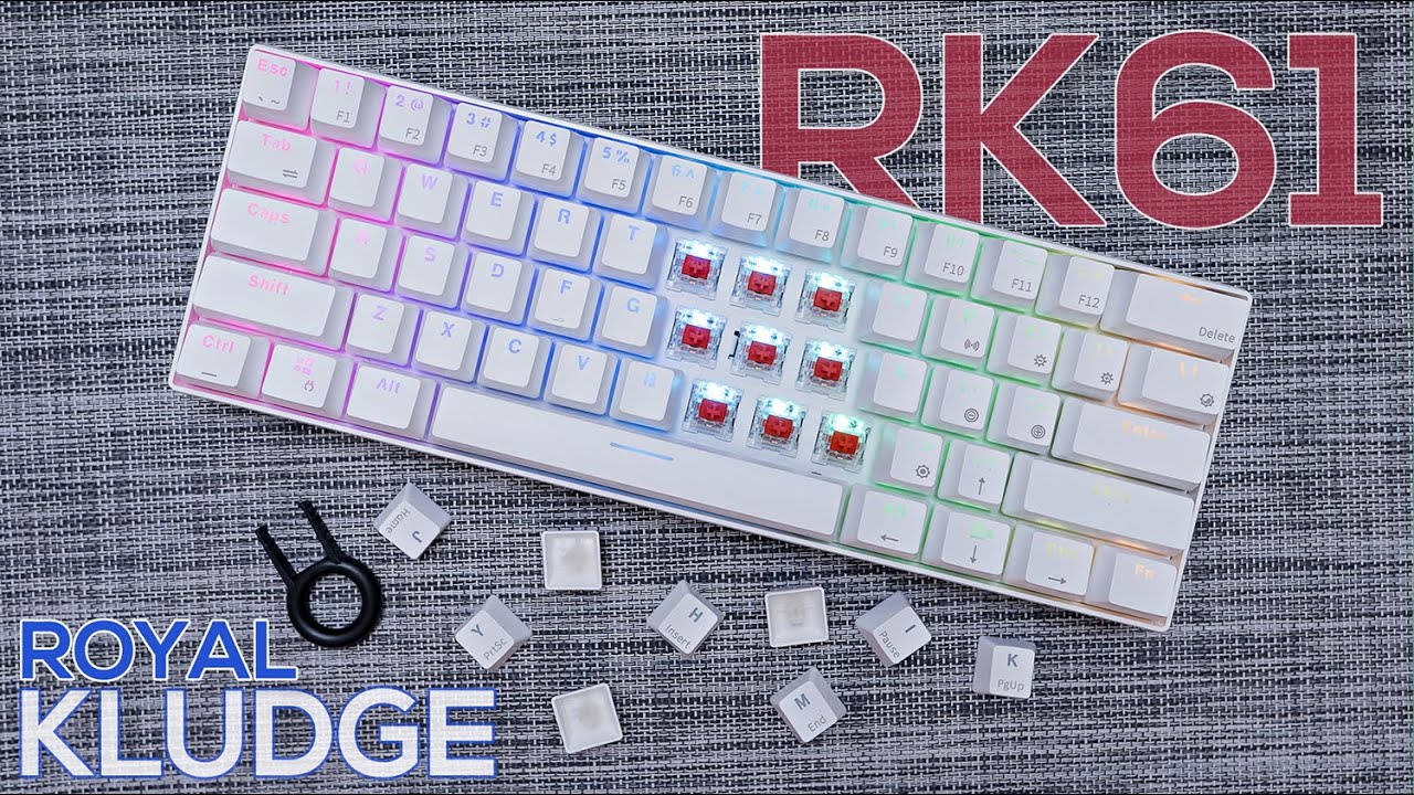 Royal Kludge RK61 60% Mechanical Keyboard Review - Best Budget 60% Keyboard!