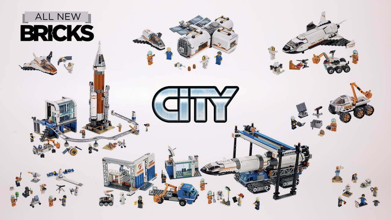 Lego City Compilation of All NASA Mars Exploration Sets