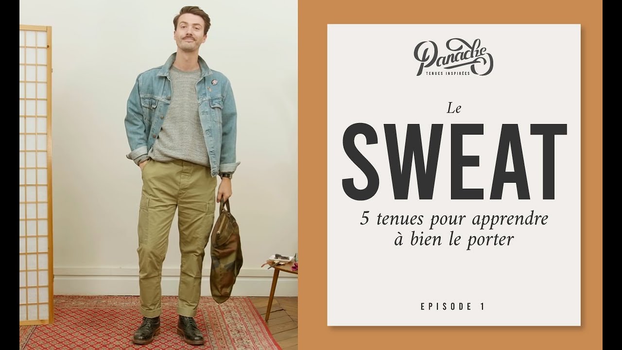4 tenues pour bien PORTER le SWEATSHIRT - Panache #1