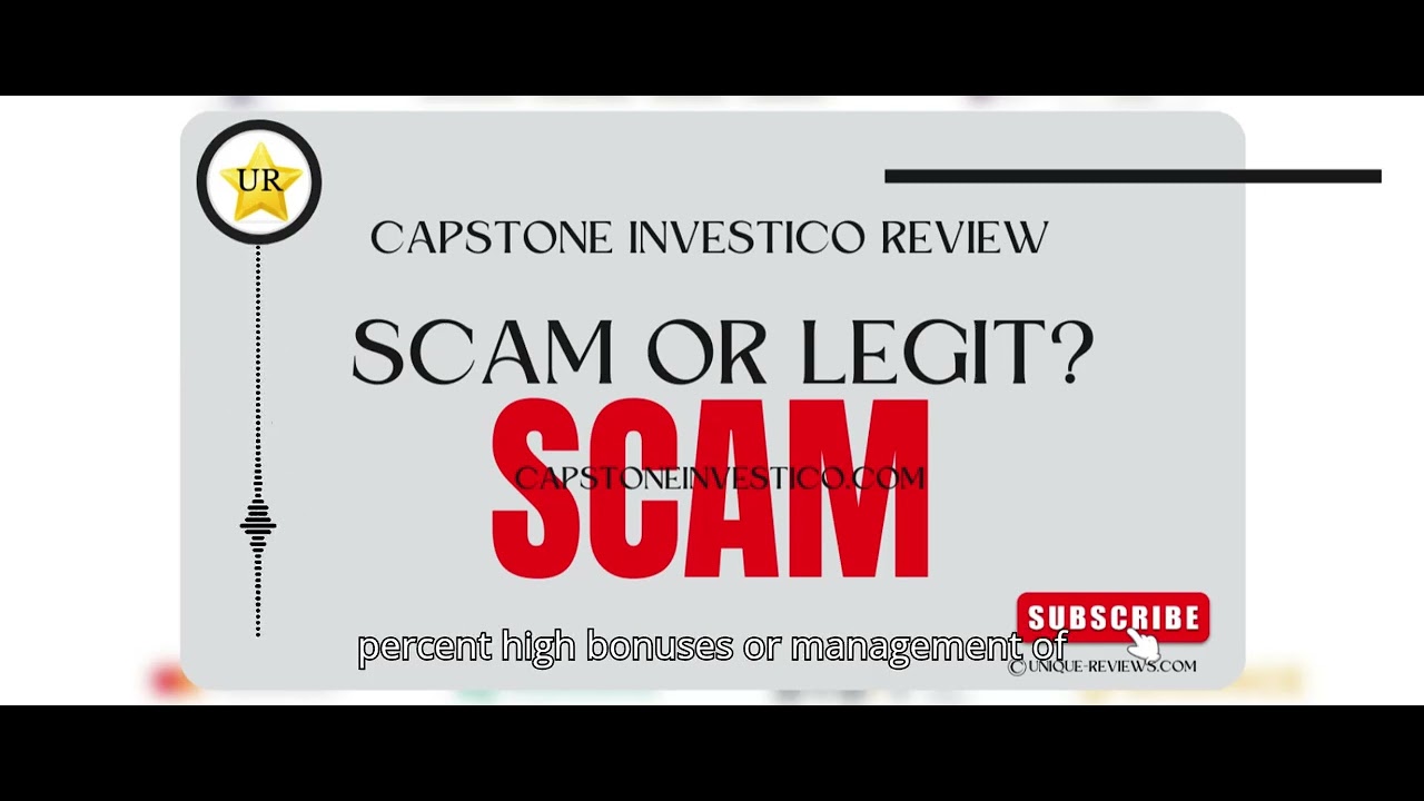 Capstone Investico Review capstoneinvestico.com Reviews Scam?