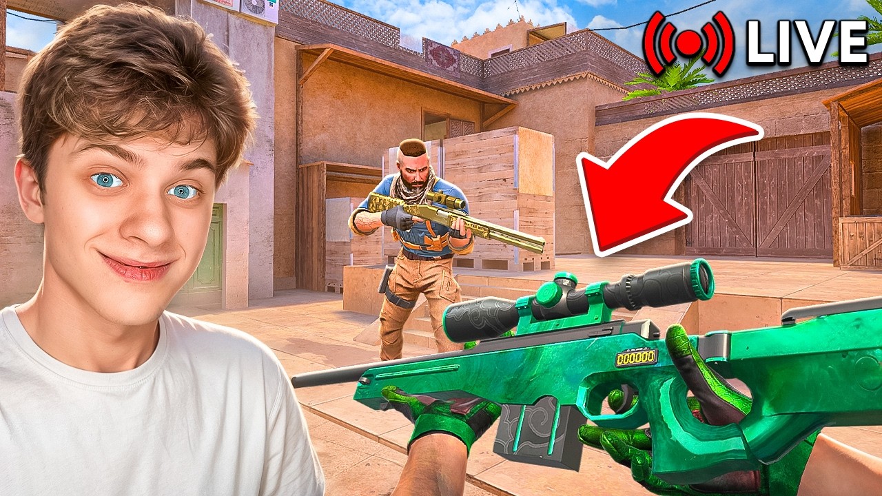 😱Получаем НОВЫЙ АВМ и Апаем Звание НА СТРИМЕ... (STANDOFF 2)