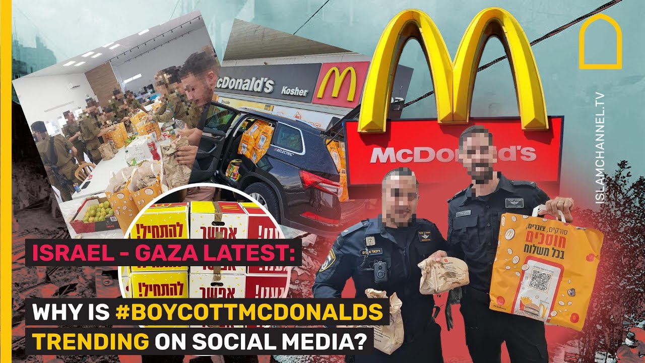#ISRAEL - #GAZA LATEST: #WHY IS #BOYCOTTMCDONALDS TRENDING ON SOCIAL MEDIA?