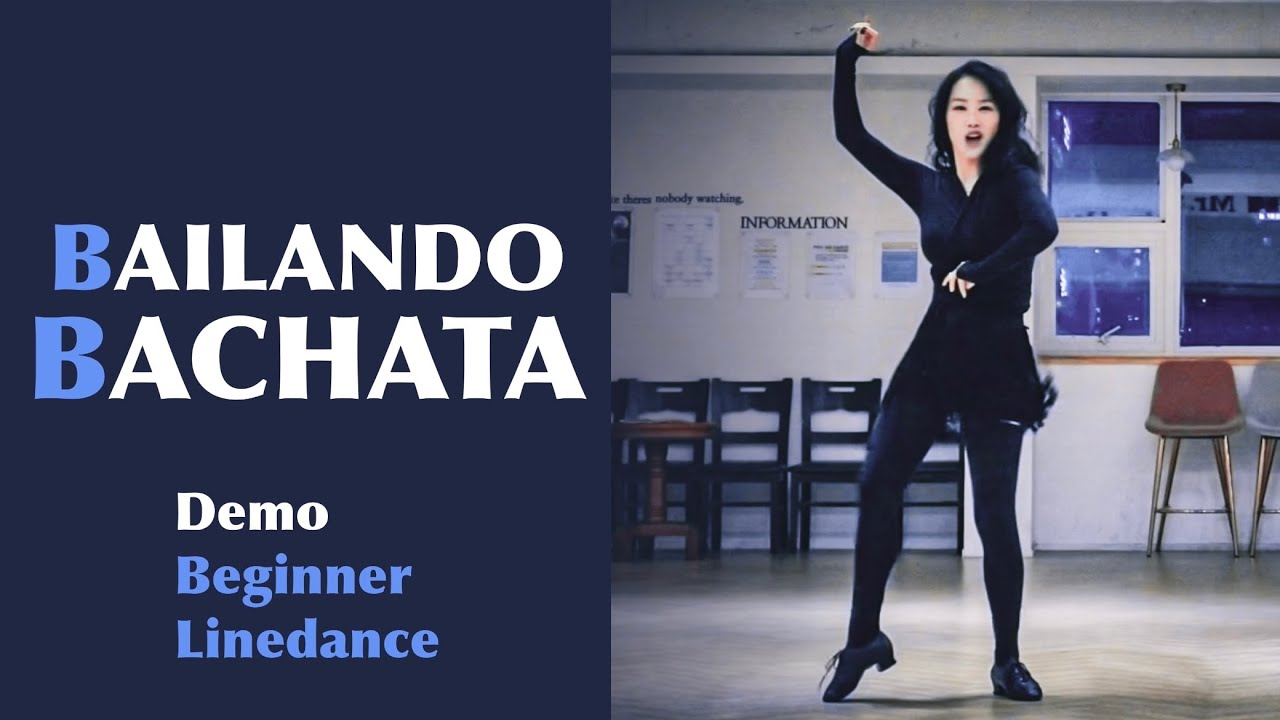 Bailando Bachata • 초급라인 • Music by Chayanne - Bailando Bachata • 부산라인댄스 • 미스터신댄스