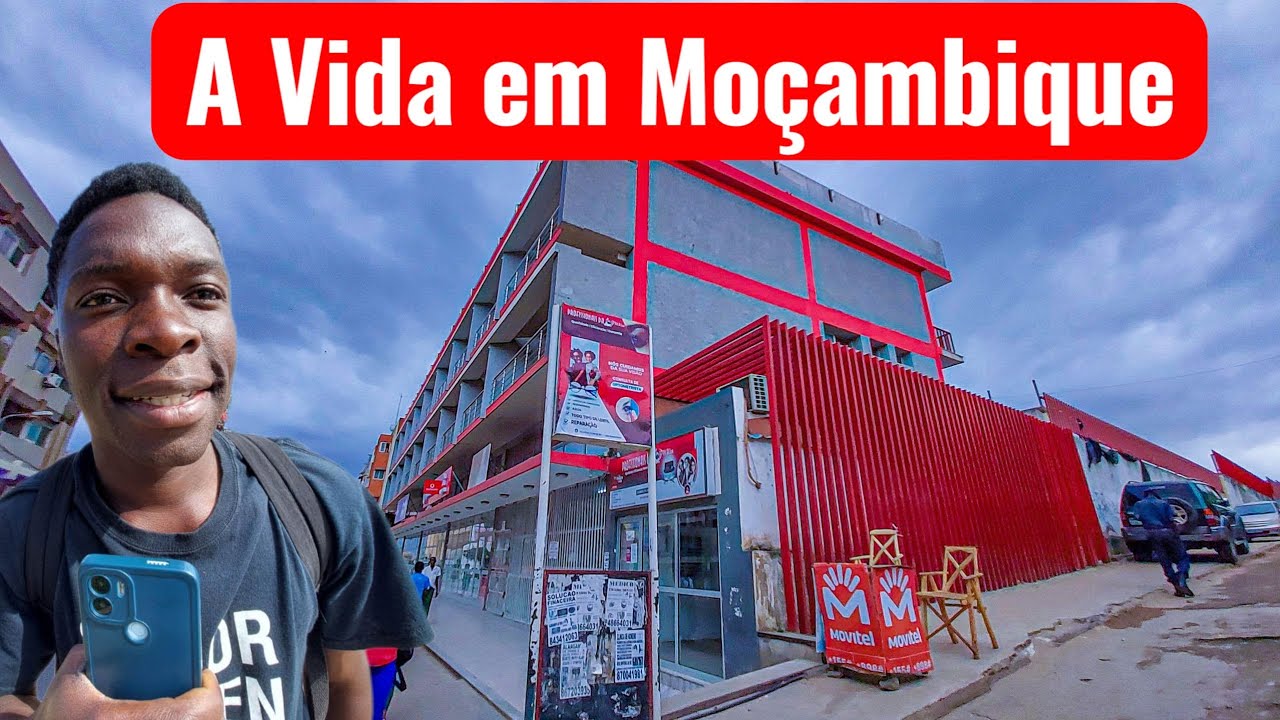 Como é a CIRCULAÇÃO das Pessoas e Carros em Moçambique Fui na Universidade 