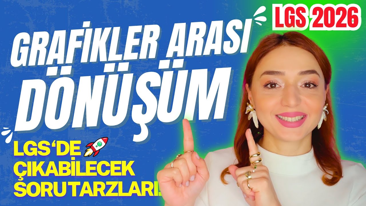 Grafikler Arası Dönüşüm | Veri Analizi | 8. Sınıf | #LGS2026