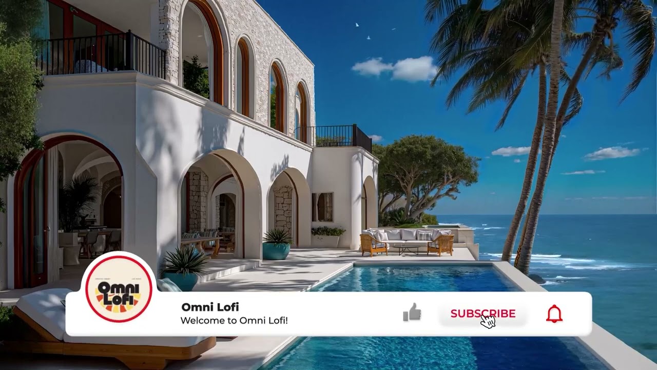 Cliffside Luxury Lo-fi: Infinity Pool & Ocean Zen | #LoFi #CliffsideLuxury #InfinityPool 🎧