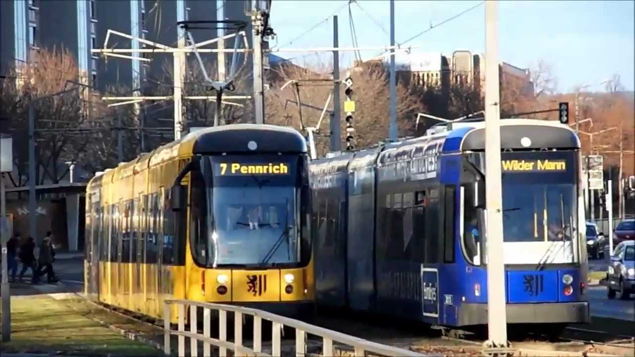 Straßenbahn Dresden  - Impressionen 2012