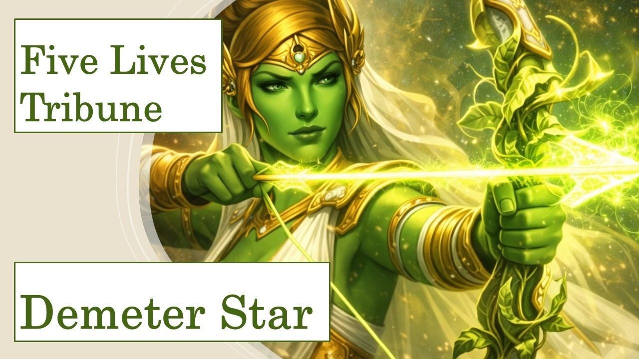 Бластер для стрельбы из лука / управления растениями | Концепция «Пяти жизней Трибуна» (Город Гер...