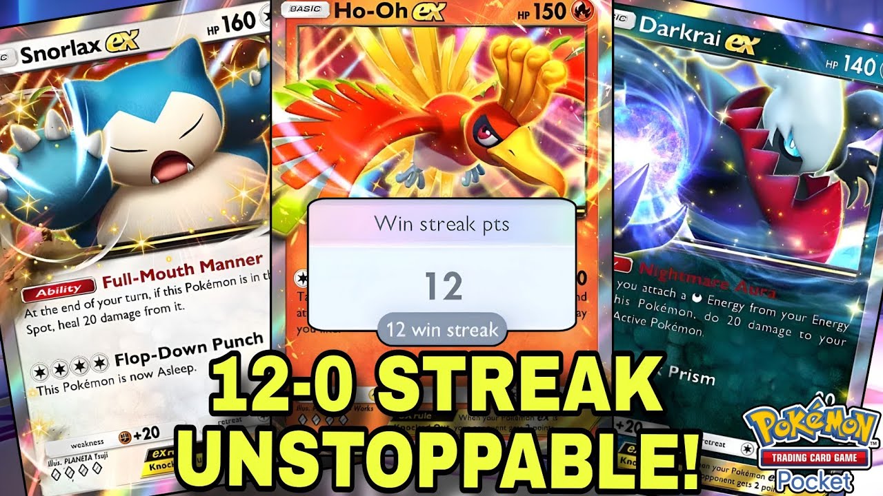 12-0 Streak Using Global Rank 18’s This Broken Deck List! | Pokemon TCG Pocket