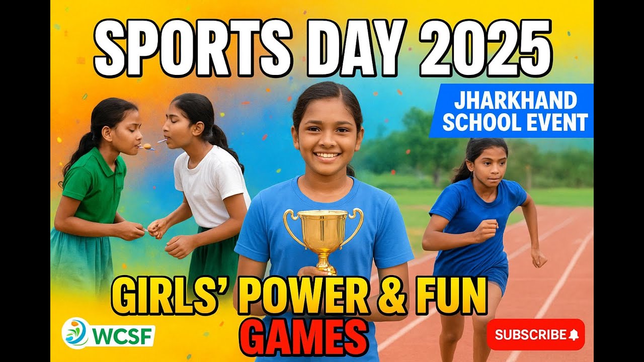 WCSF Sports Day Celebration || Girls&rsquo; Power & Fun Games 2025