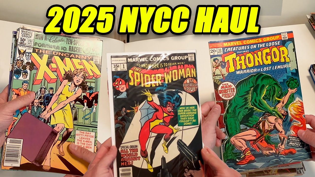 Грандиозная коллекция комиксов Джейсона с NYCC 2025 &mdash; тур по коллекции комиксов на Comic Con в Нь...
