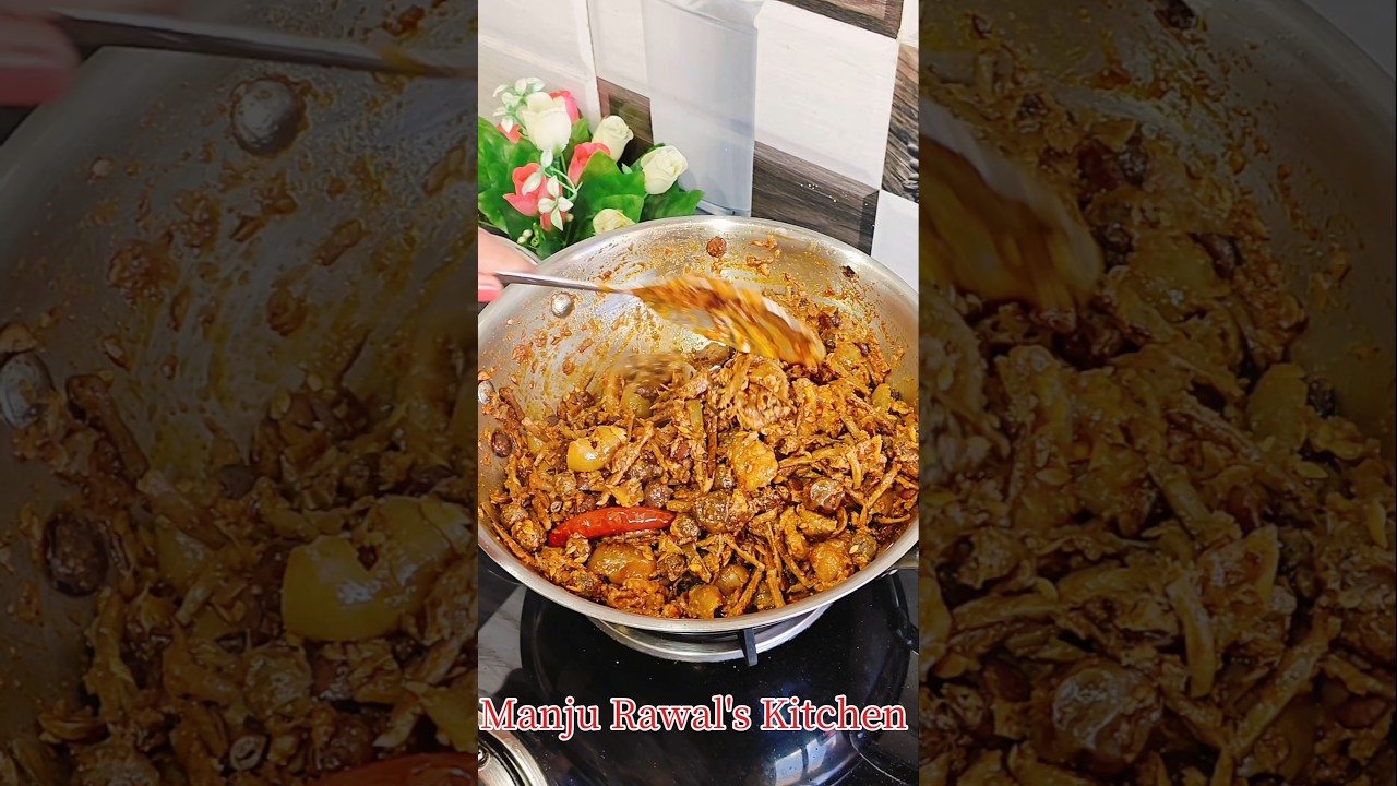 ker sangari /panchkote ki sabji recipe #shorts #kersangri #desi #manjurawal'skitchen