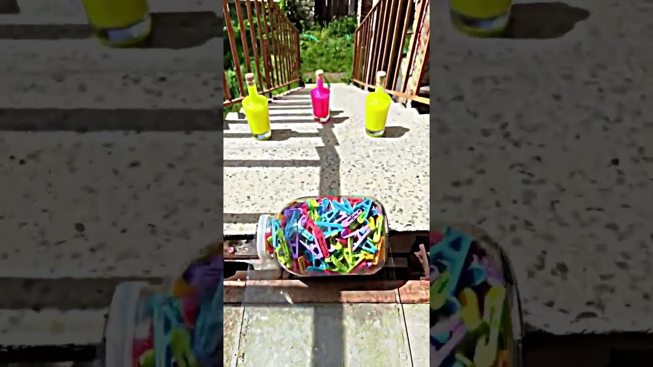 Breaking Glass Bottles #asmr #satisfyingasmr #glassbottle #glasscontainer #bottle #glasspackaging